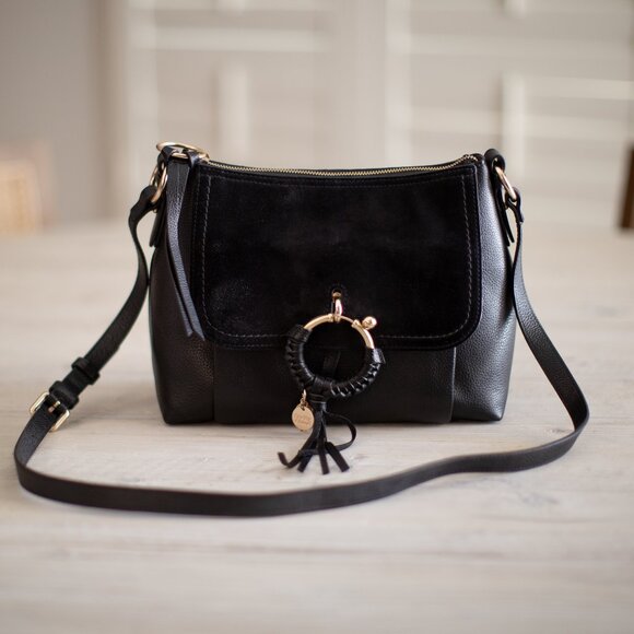 See by Chloé Black Leather Crossbody Bag – Mint Condition - Picture 1 of 4